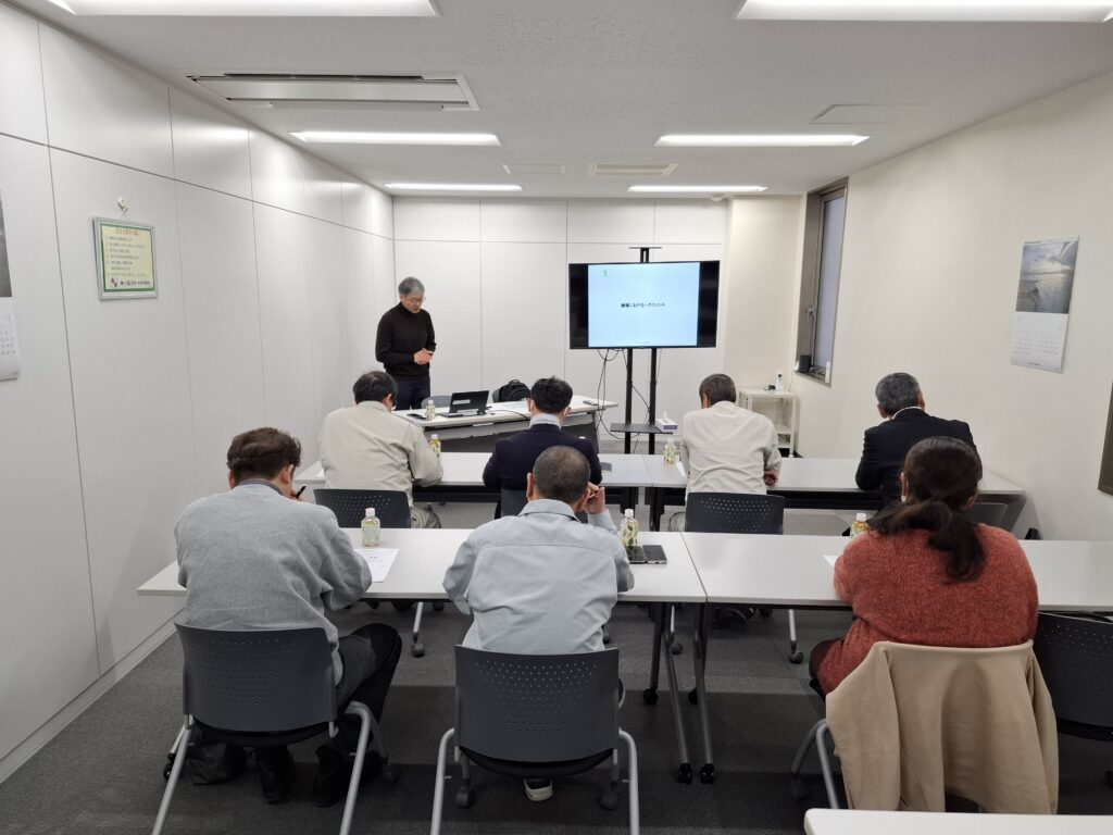 工場長・課長職向けハラスメント防止研修を実施しました。